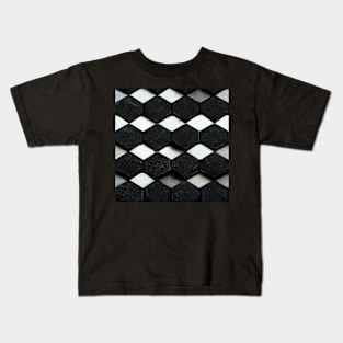 Tile pattern art 11 regular grid Kids T-Shirt